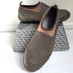 Muck Boot Company Men's Muckster Il Low Slip-On Waterproof Shoe Brown Size Men 9